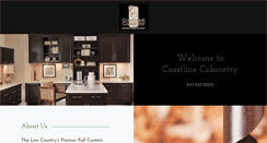 Desktop Screenshot of coastlinecabinetryhhi.com
